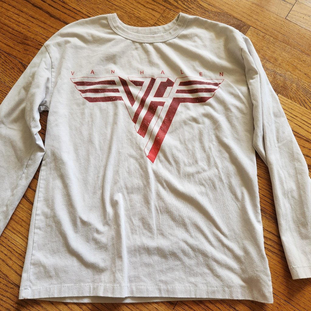 Gap Boys Van Halen Long Sleeve T Shirt.